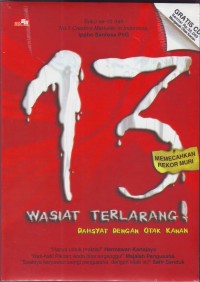 Image of 13 Wasiat Terlarang! : Dahsyatnya dengan Otak Kanan