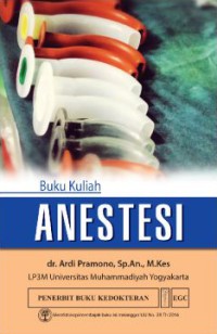 Image of Buku Kuliah Anastesi