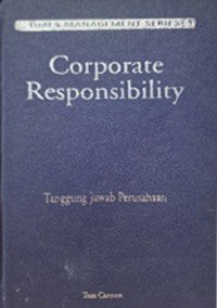 Image of Corporate Responsibility : Tanggungjawab Perusahaan