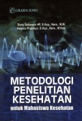 Metodologi Penelitian kesehatan untuk Mahasiswa Kesehatan